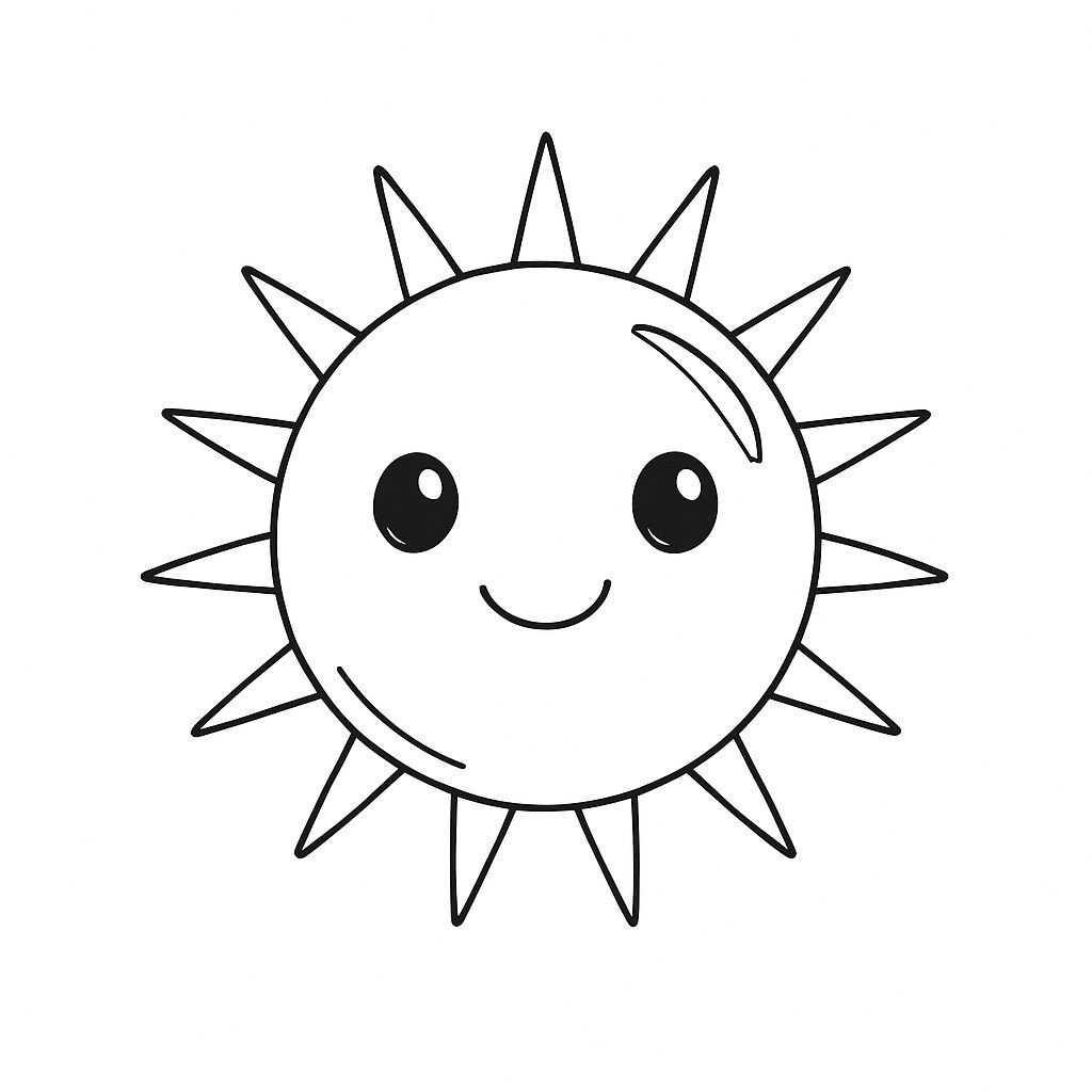Shiny Metallic Sun