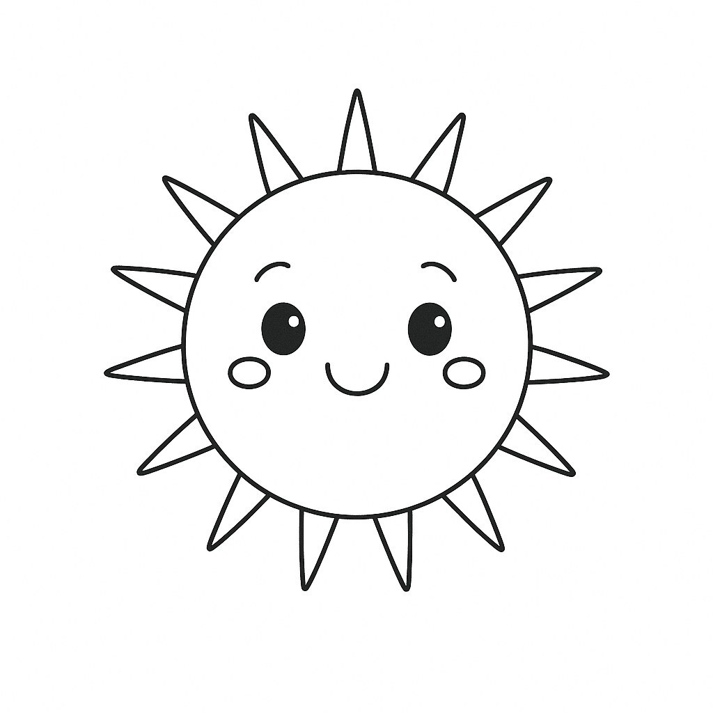 Fun Cartoon Sun