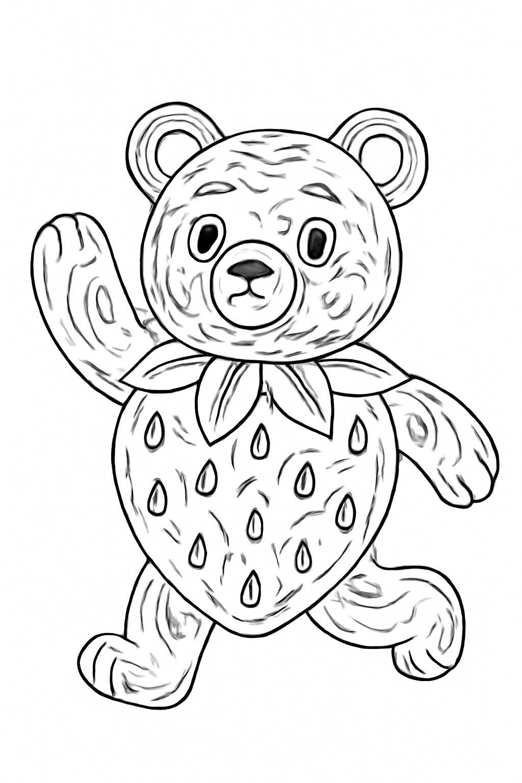 Teddy Bear Coloring Pages for Kids – Cute and Adorable Bear Pictures