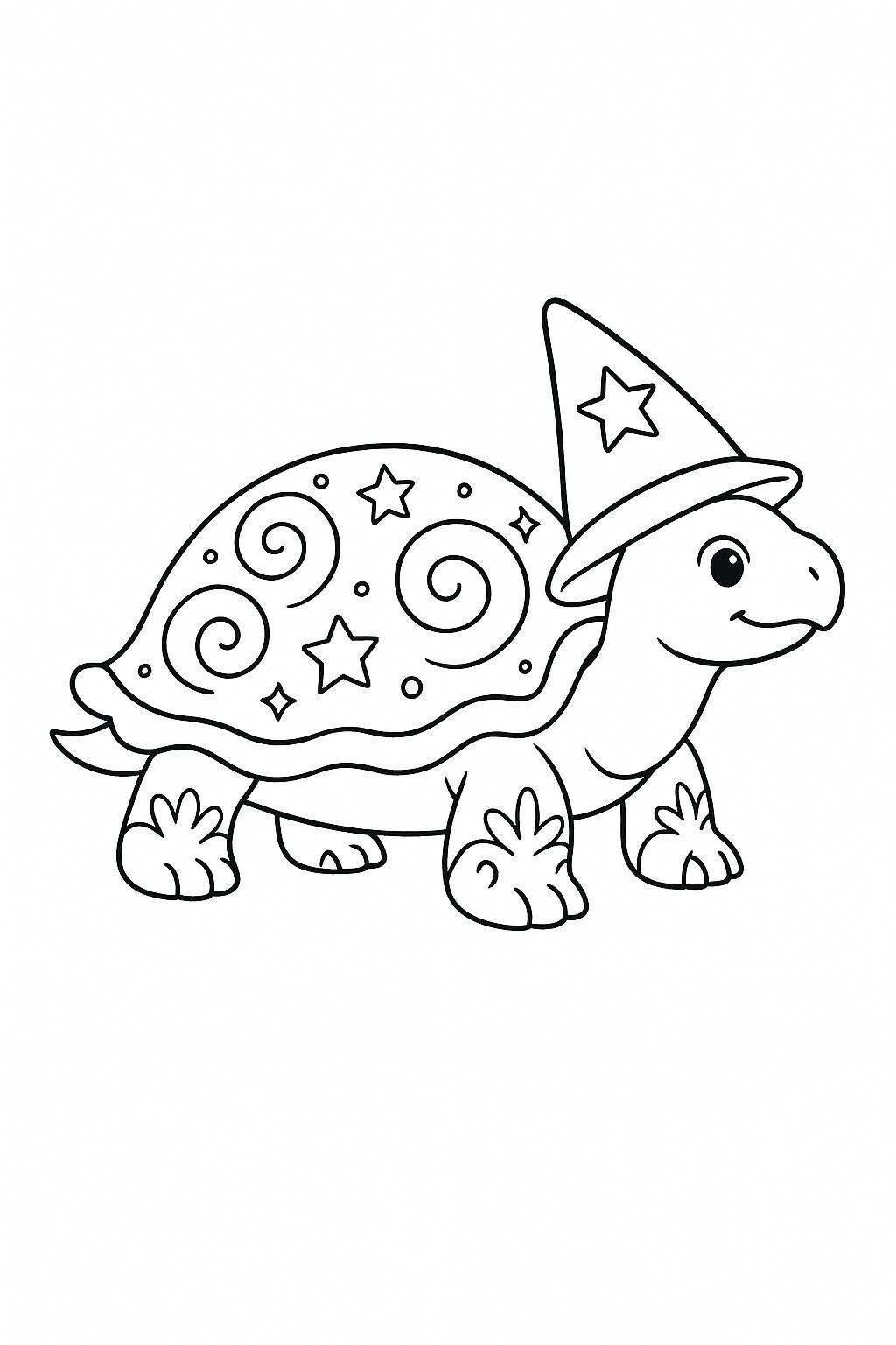 Turtle Coloring Pages for Kids – Free Printable Turtle Coloring PDF