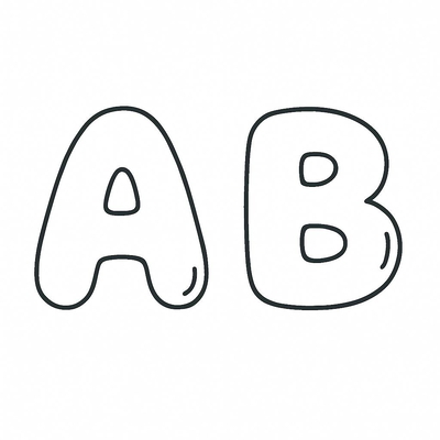 Alphabet Coloring Pages for Kids – Printable PDF Letters