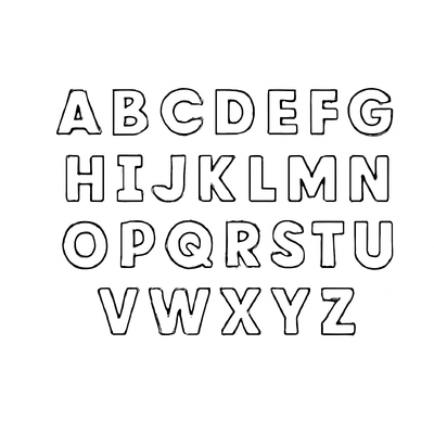 Alphabet Coloring Pages for Kids – Printable PDF Letters