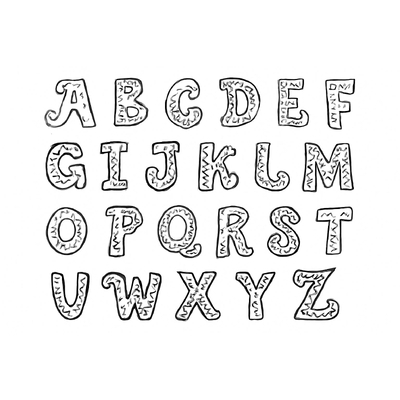 Alphabet Coloring Pages for Kids – Printable PDF Letters