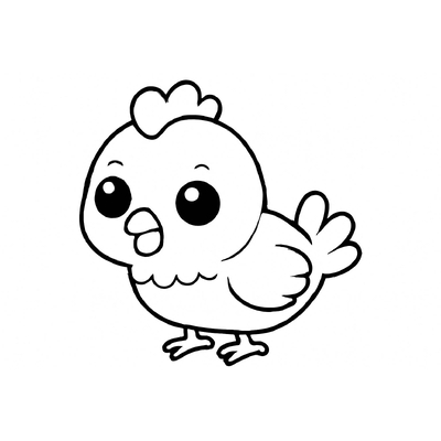 Chicken Coloring Pages for Kids – Free PDF Download