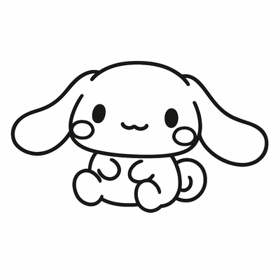 Cinnamoroll Coloring Pages for Kids – Free Printable PDF
