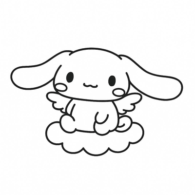 Cinnamoroll Coloring Pages for Kids – Free Printable PDF