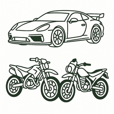 Coloring Pages for Boys – Free Printable Boy Coloring PDF