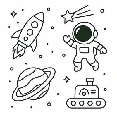 Coloring Pages for Boys – Free Printable Boy Coloring PDF