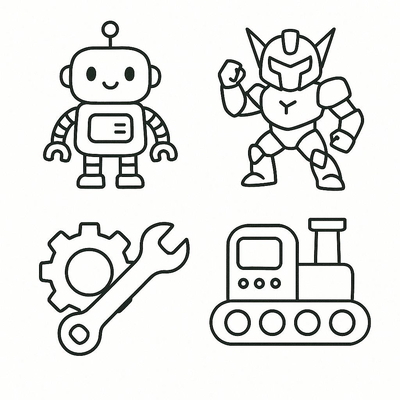 Coloring Pages for Boys – Free Printable Boy Coloring PDF
