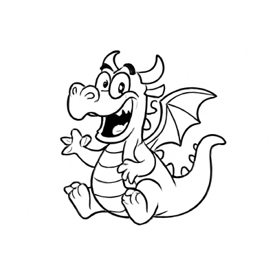 Dragon Coloring Pages for Kids – Beautiful PDF Coloring Sheets