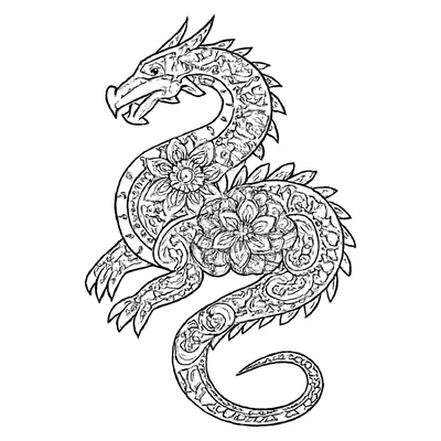 Dragon Coloring Pages for Kids – Beautiful PDF Coloring Sheets