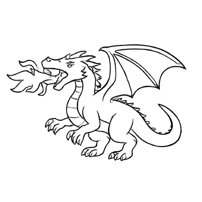 Dragon Coloring Pages for Kids – Beautiful PDF Coloring Sheets