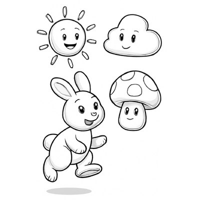 Drawing and Coloring for Kids – Beautiful and Easy Coloring Pages