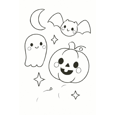 Halloween Coloring Pages for Kids – Beautiful and Fun Halloween Pictures