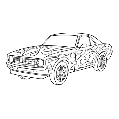 Motorbike Coloring Pages for Kids – Beautiful Motorcycle Coloring Pictures