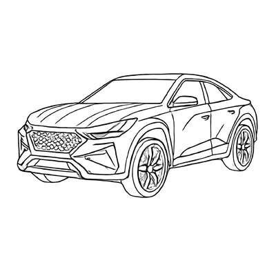 Motorbike Coloring Pages for Kids – Beautiful Motorcycle Coloring Pictures
