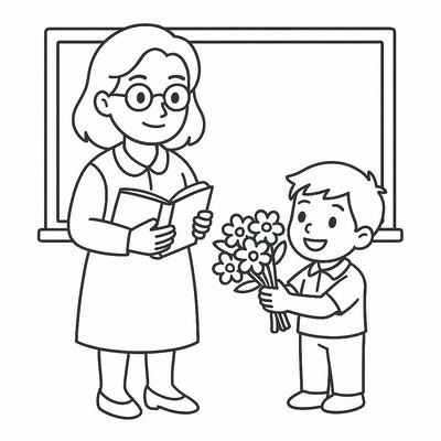 November 20th Coloring Pages for Kids – Beautiful Printable Card PDF