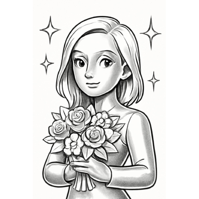 October 20 Coloring Pages for Kids – Beautiful Vietnamese Women's Day Pictures