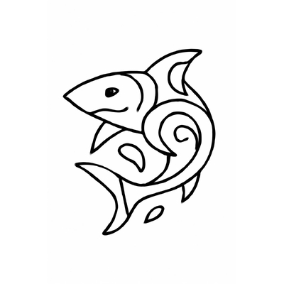 Shark Coloring Pages for Kids – Free Printable Shark Coloring PDF