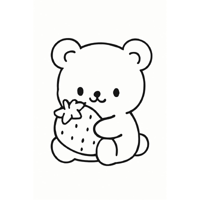 Teddy Bear Coloring Pages for Kids – Cute and Adorable Bear Pictures