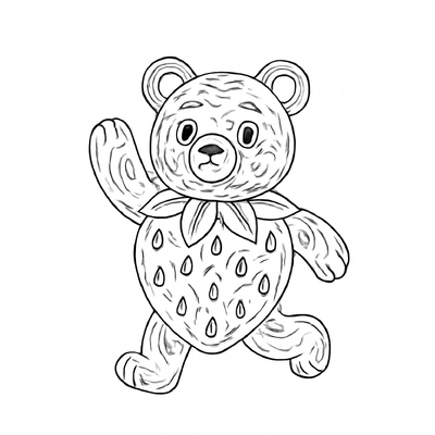 Teddy Bear Coloring Pages for Kids – Cute and Adorable Bear Pictures