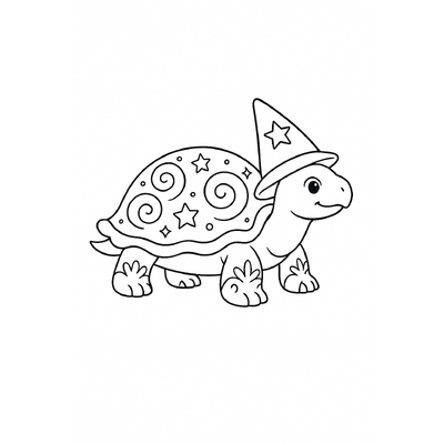 Turtle Coloring Pages for Kids – Free Printable Turtle Coloring PDF