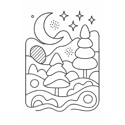Winter Coloring Pages for Kids – Beautiful and Easy-to-Download Sheets