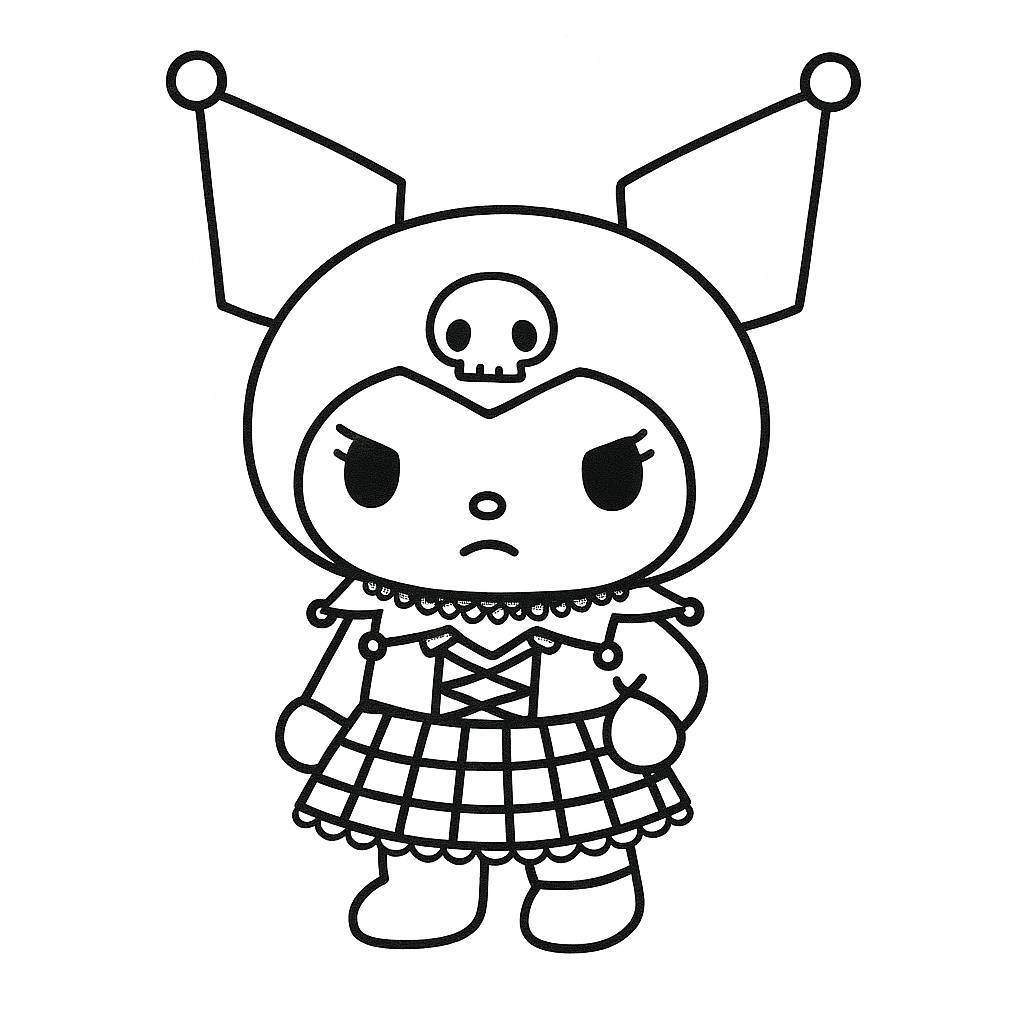Gothic-Style Kuromi