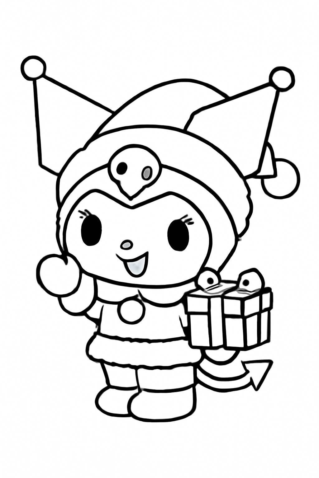 Adorable Kuromi Coloring Pages for Girls 2026
