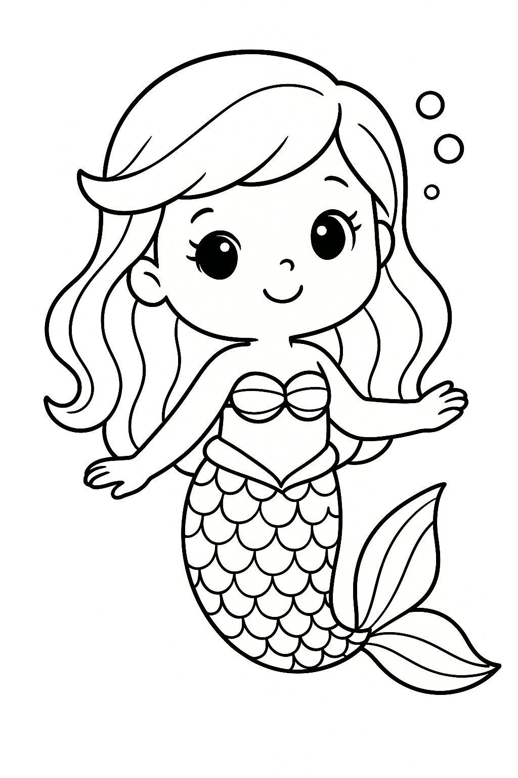 Cute Mermaid