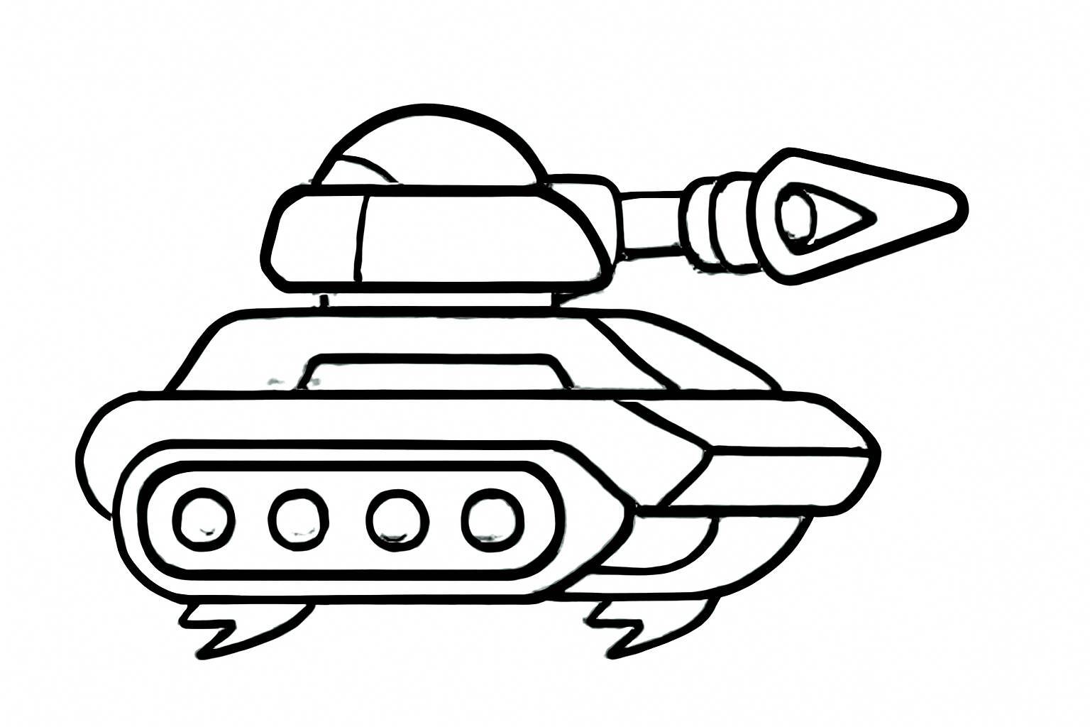 Futuristic Tank