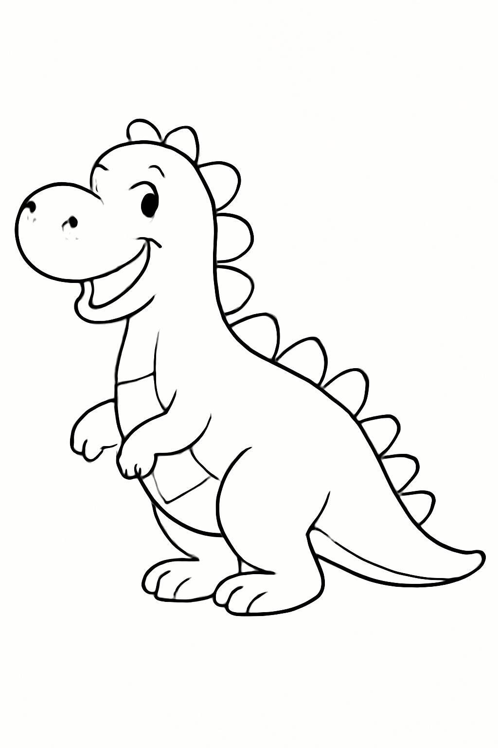 Cheerful Dinosaur