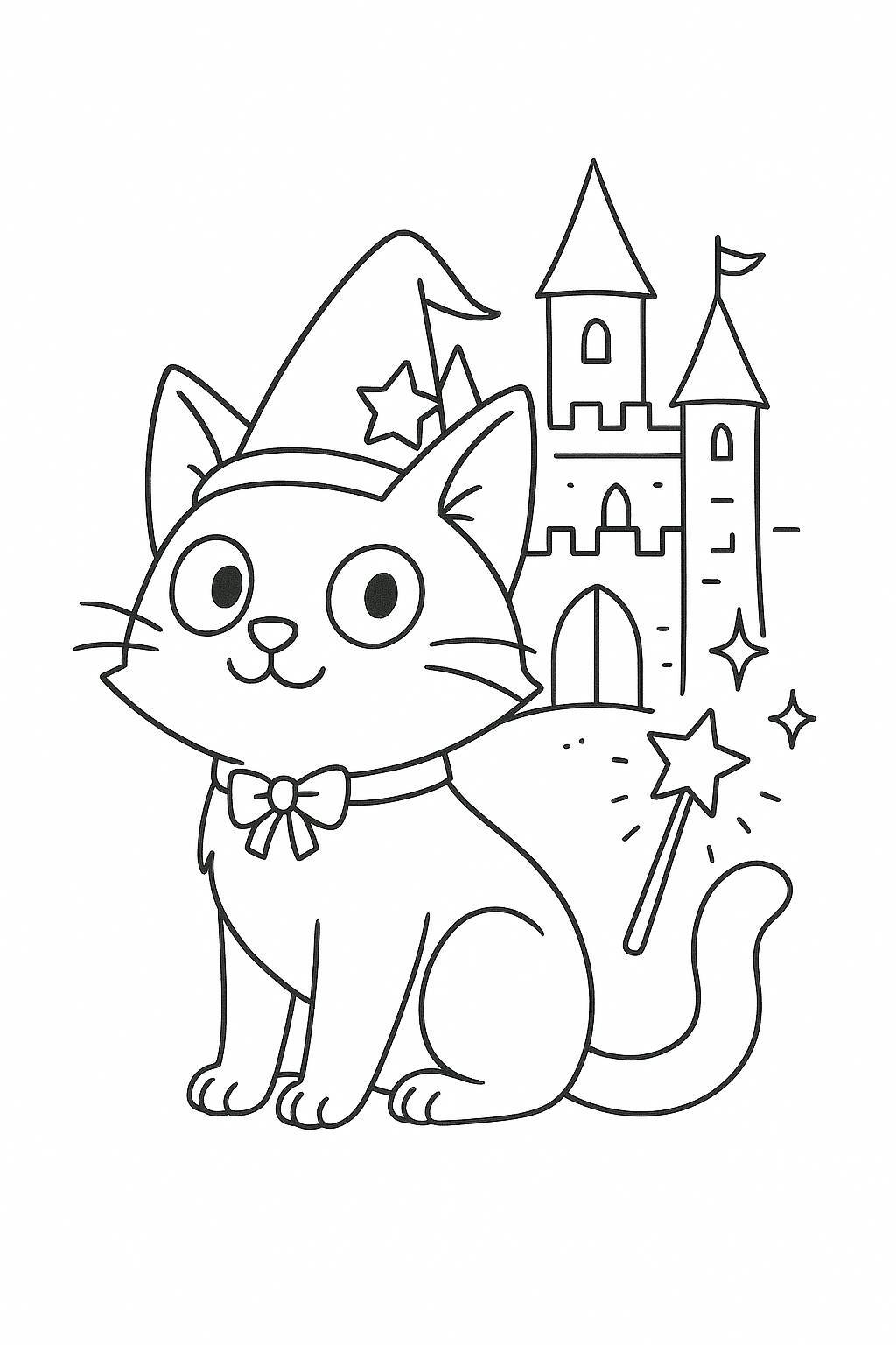 Collection of Super Cute Cat Coloring Pages in Various Styles 2026 – With PDF