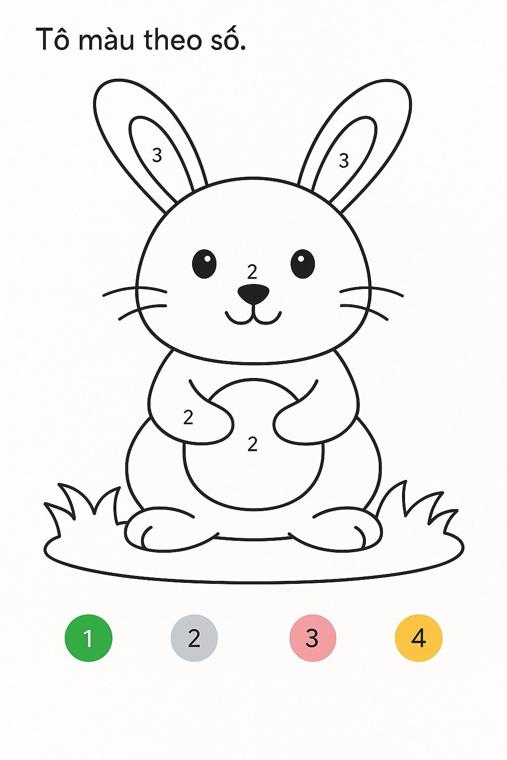 Color by Numbers for Kids – Helping Children Learn Numbers Easily 19