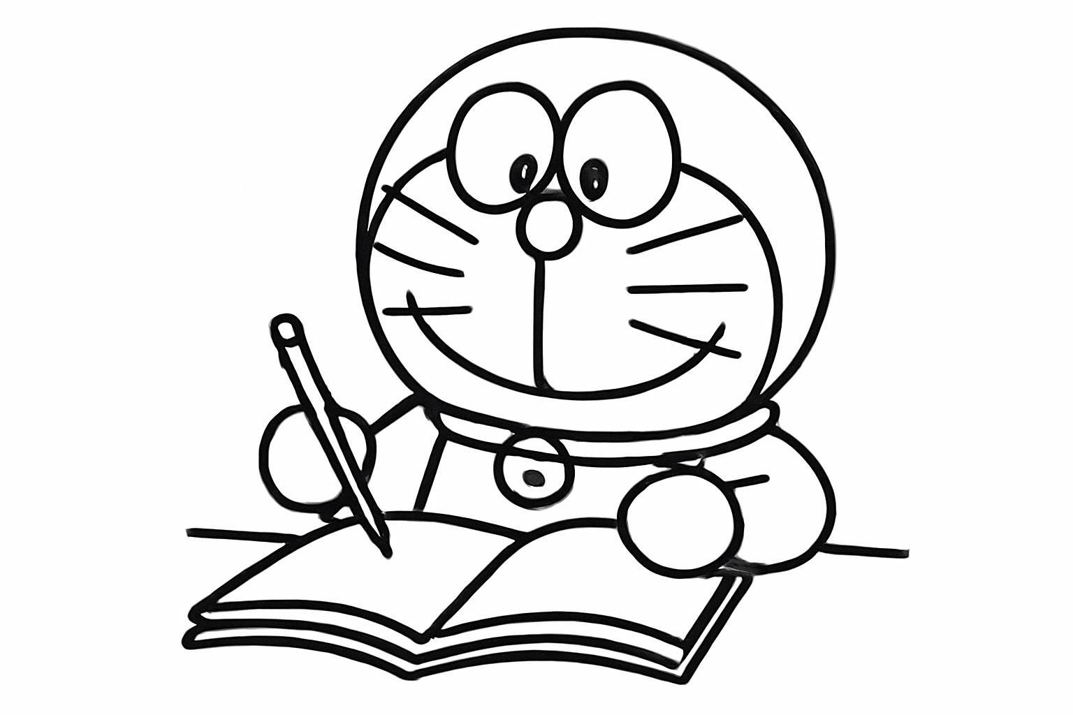 Studious Doraemon