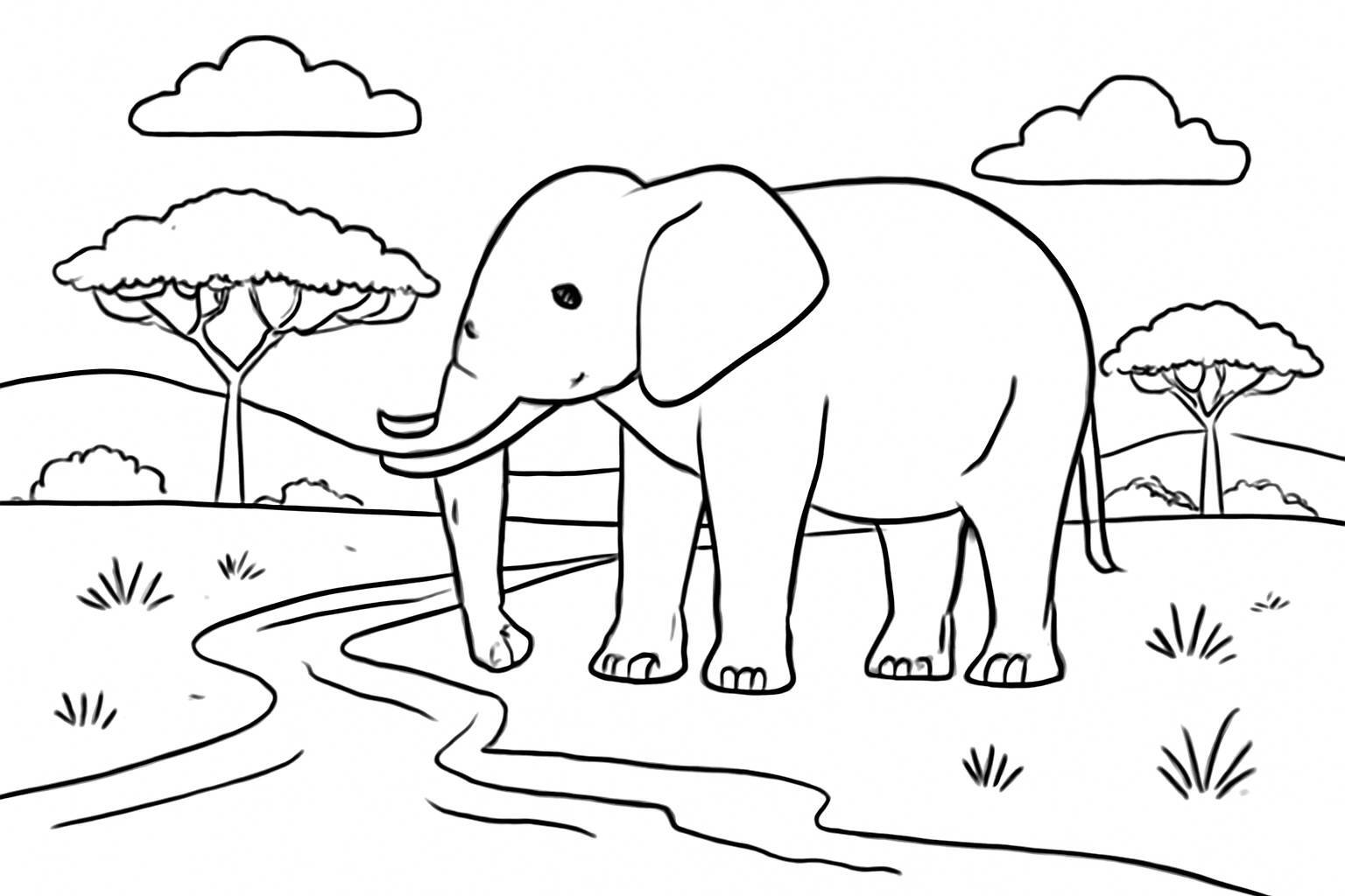 Elephant Landscape