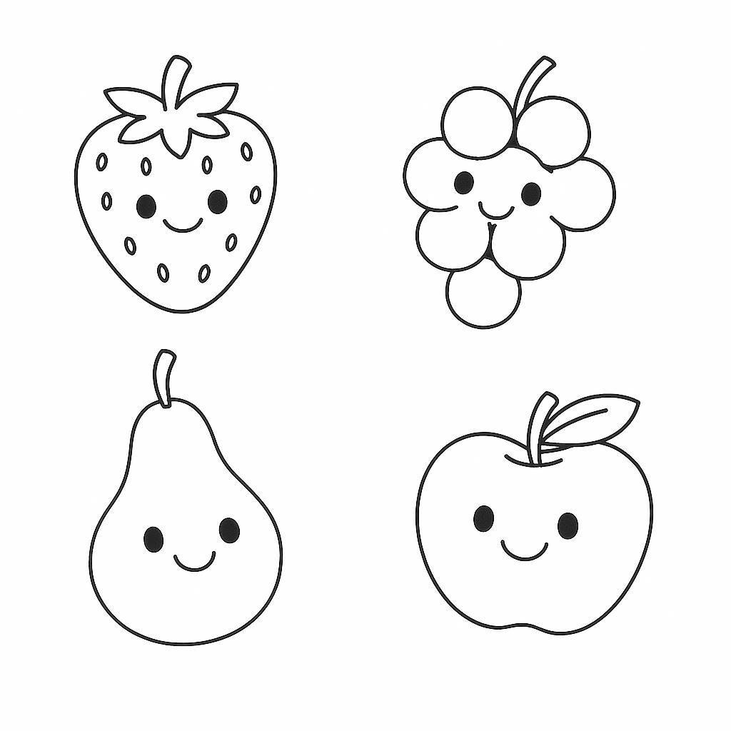 Fruit Coloring Game