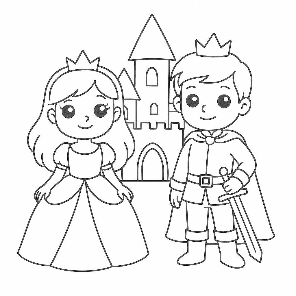Fairy Tale Coloring Game