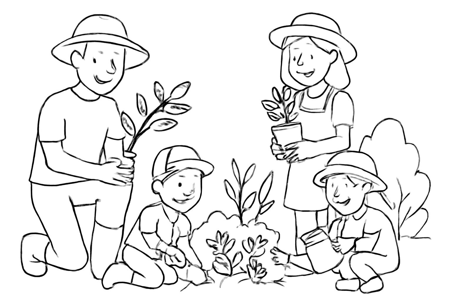 Family Gardening