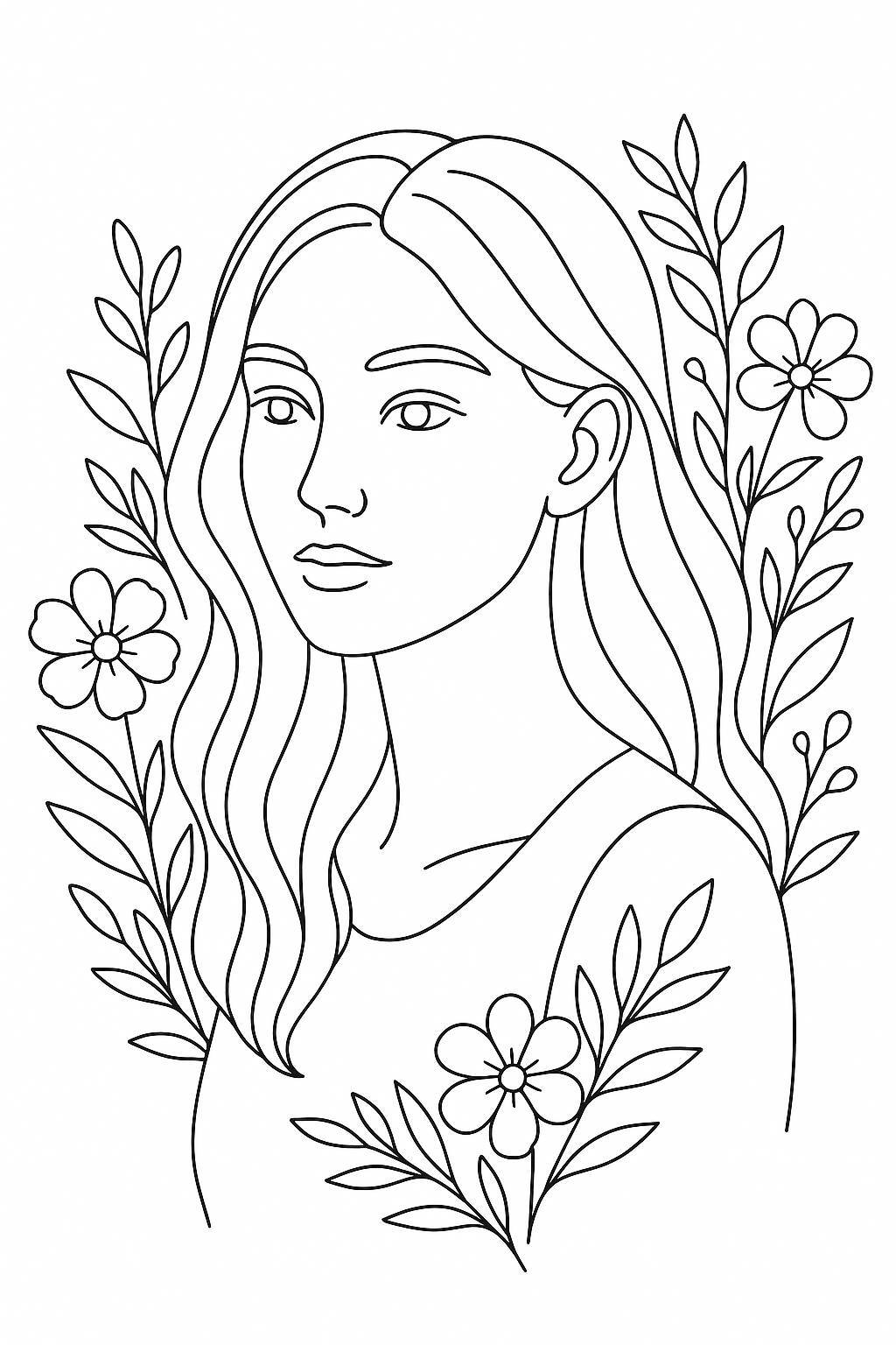 Elegant Line Art Style