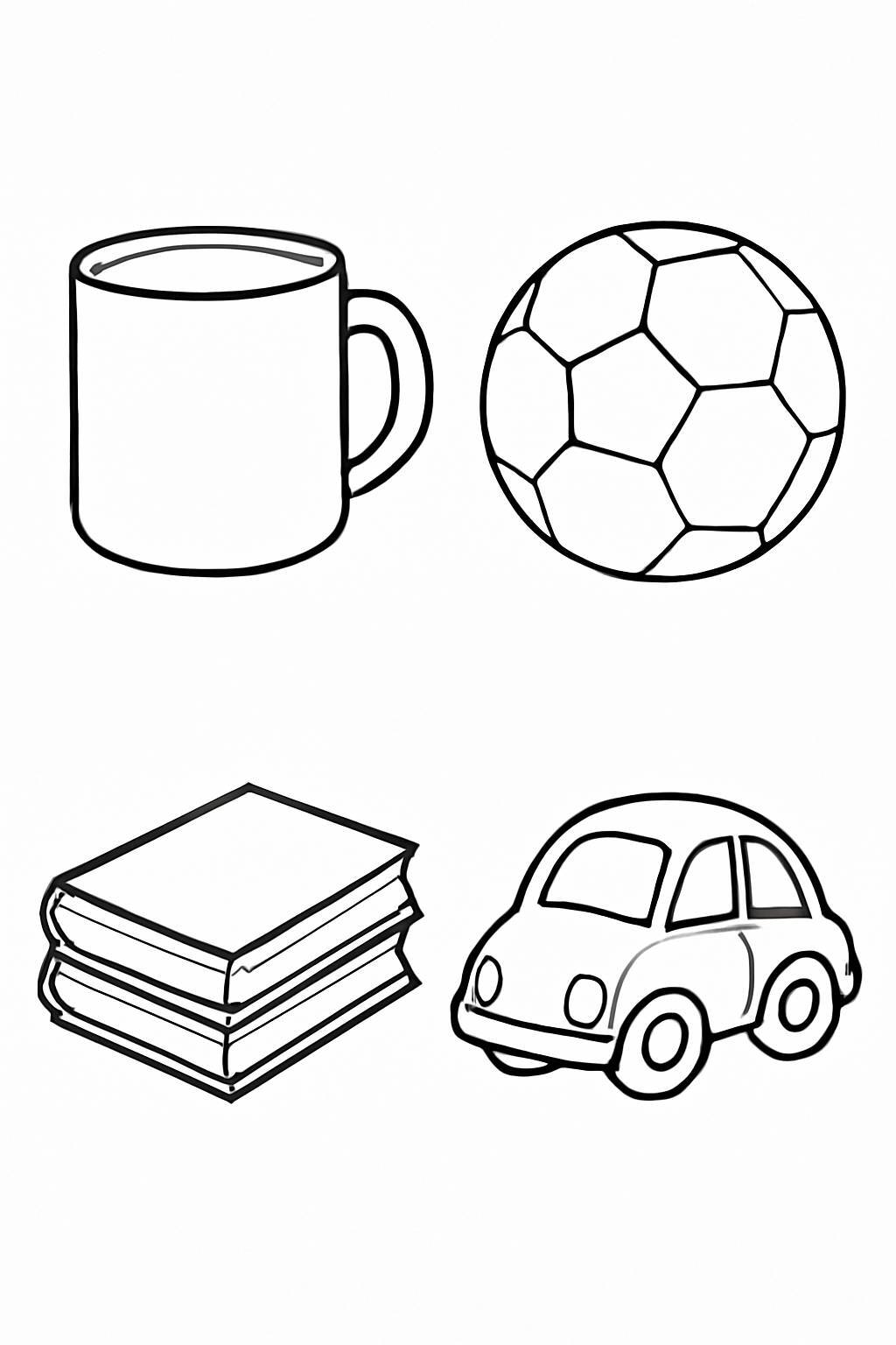 Kids' Object Coloring