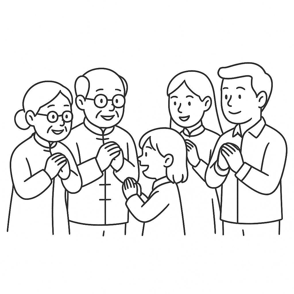 New Year Wishes for the Family
