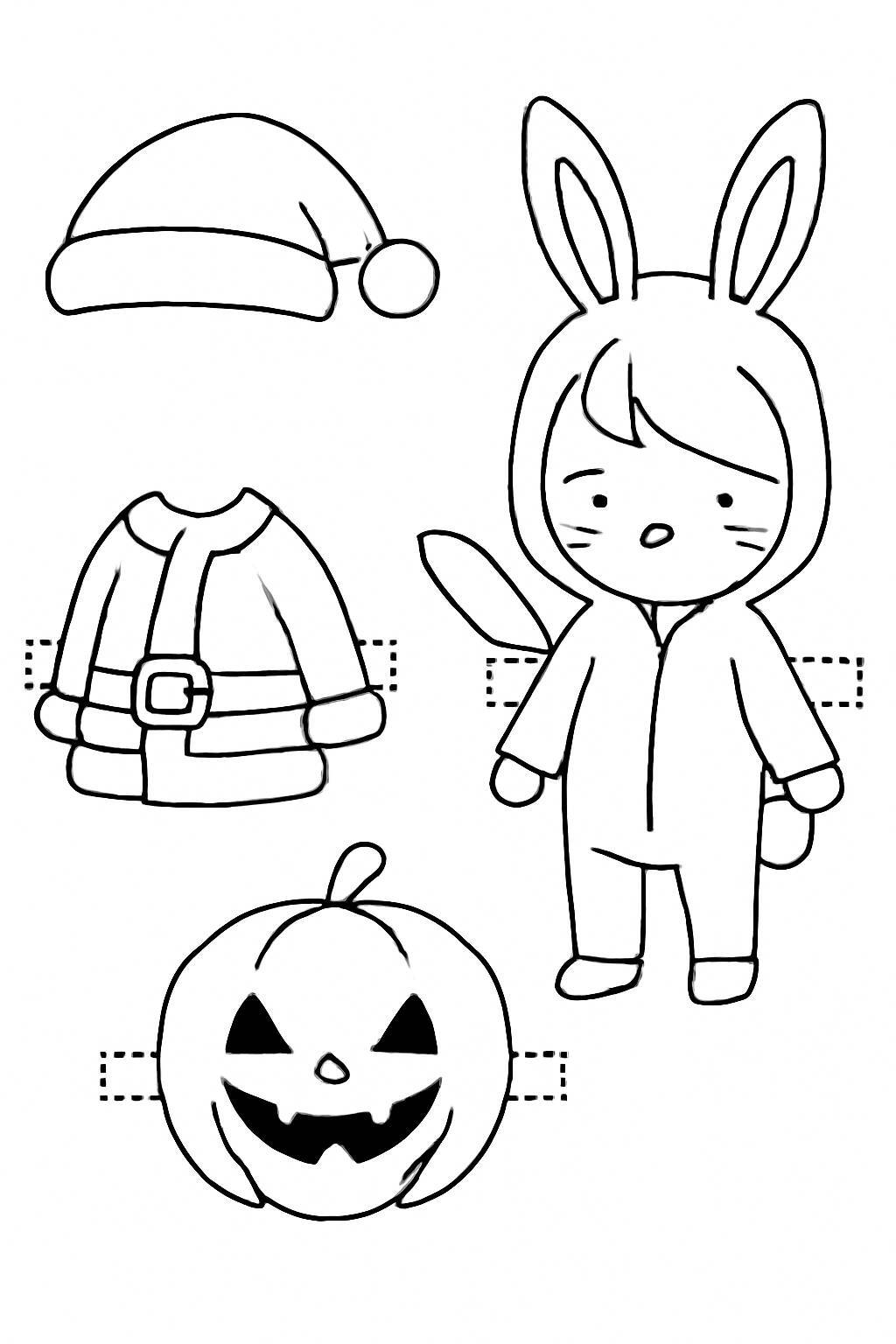 Holiday Paper Dolls