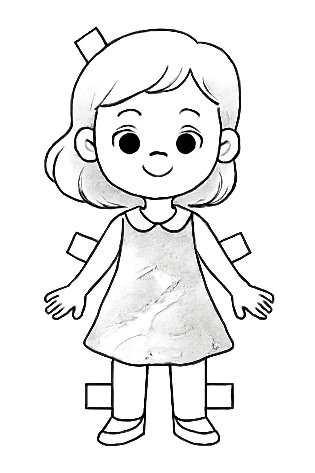Watercolor Paper Dolls