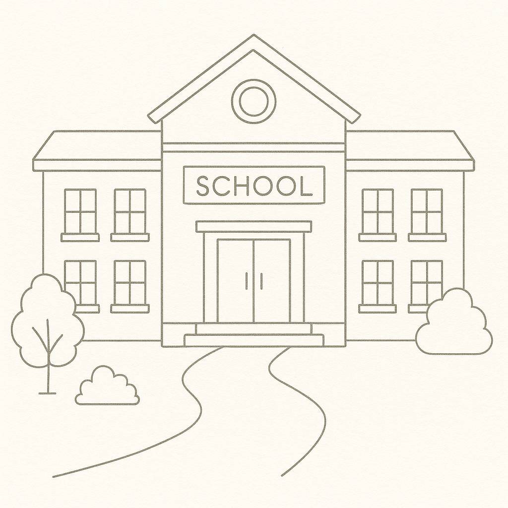 School Coloring Pages for Kids 2026 - PDF Coloring Sheets