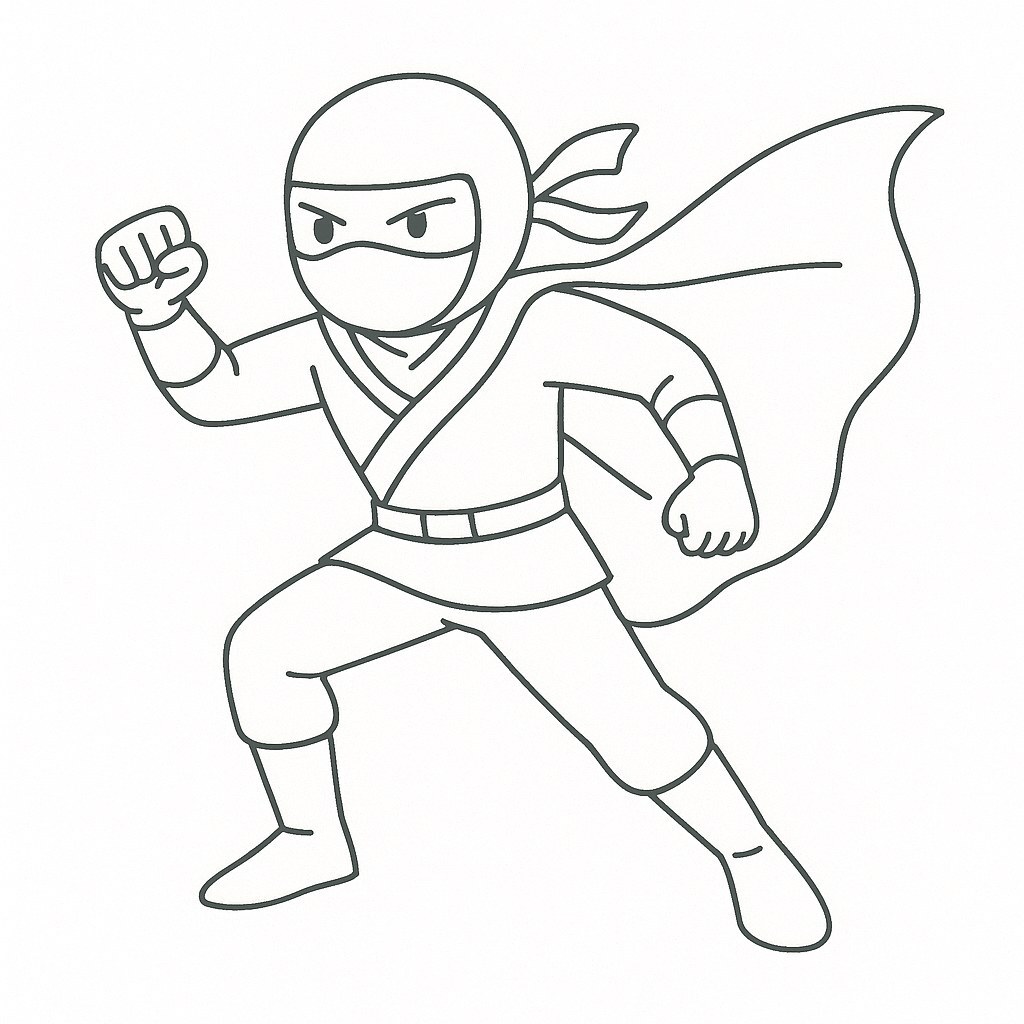 Ninja Superhero