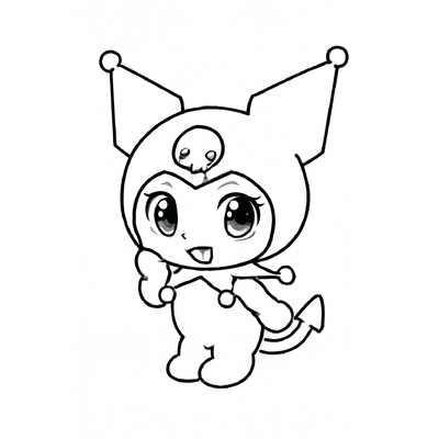 Adorable Kuromi Coloring Pages for Girls 2026