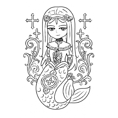 Adorable Mermaid Coloring Pages 2026 Kids Will Love
