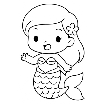 Adorable Mermaid Coloring Pages 2026 Kids Will Love