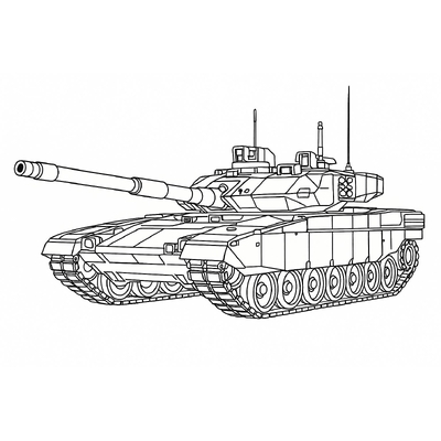 Adorable Tank Coloring Pages 2026 Kids Will Love